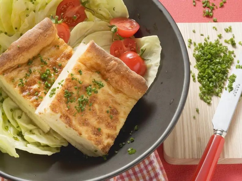 Herzhafte Käseschnitte