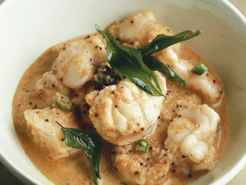 Fisch Curry nach Malabar-Art (Indien)