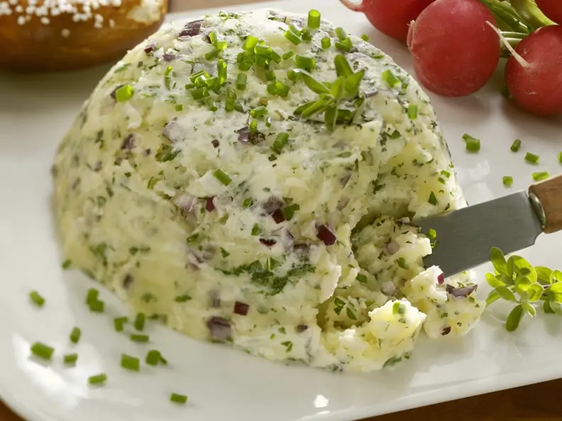 Bayrischer Kartoffelkäs