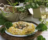 Pasta mit Lachs-Sahnesoße