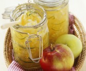 Apfelkonfitüre mit Birne und Estragon