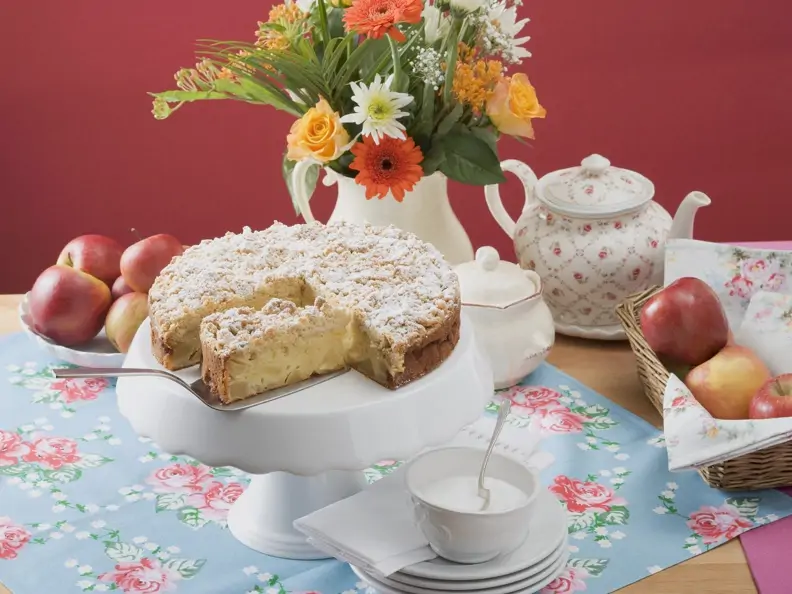 Apfelkuchen mit Streuseln