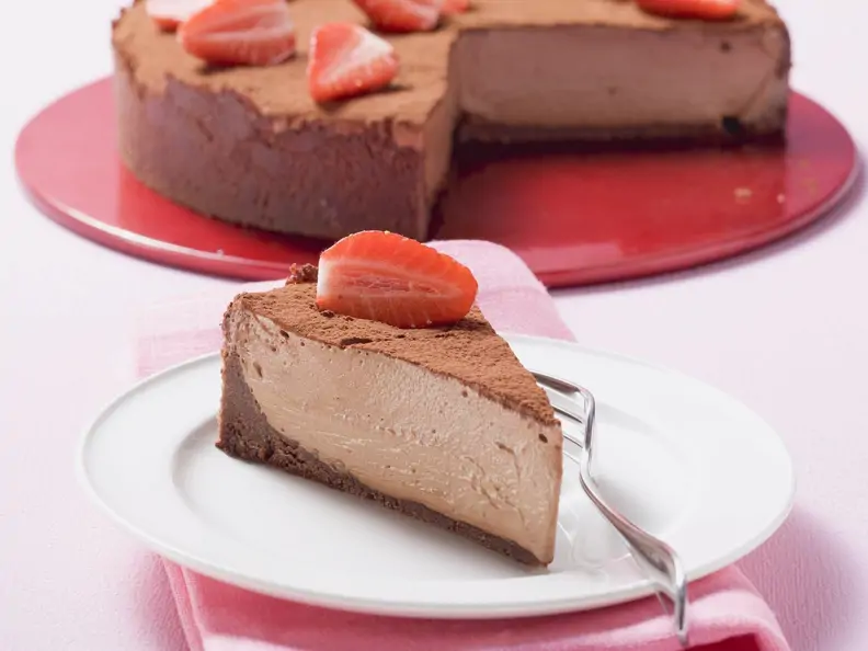 Erdbeer-Schokokuchen