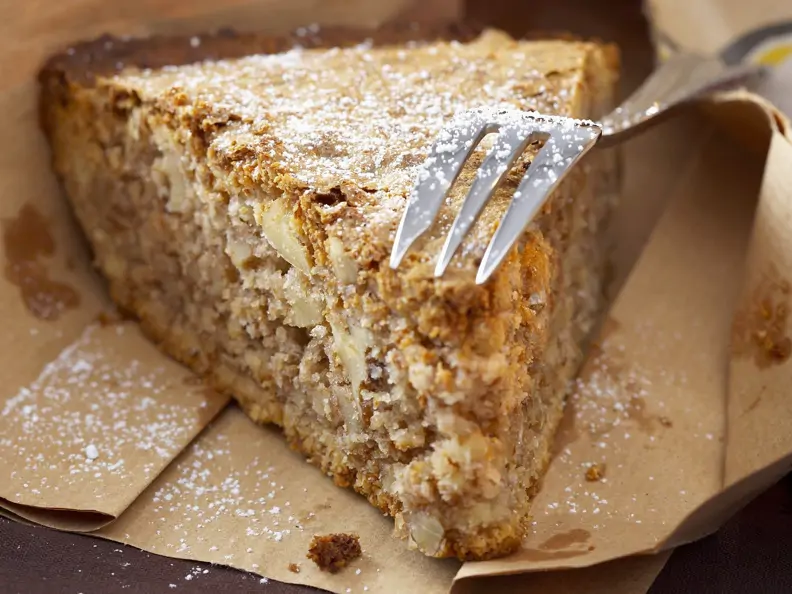 Nusskuchen nach kalifornischer Art