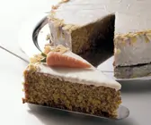 Möhrenkuchen mit Zuckerguss