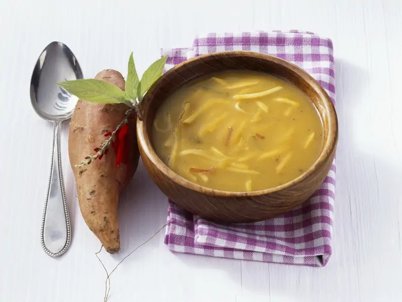 Feurige Apfel-Süßkartoffel-Suppe