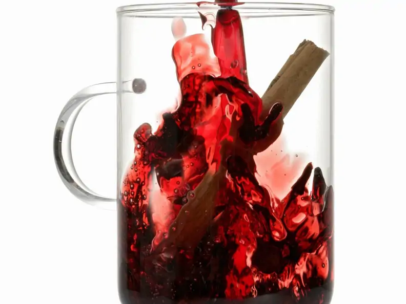 Glühwein mit Ingwer