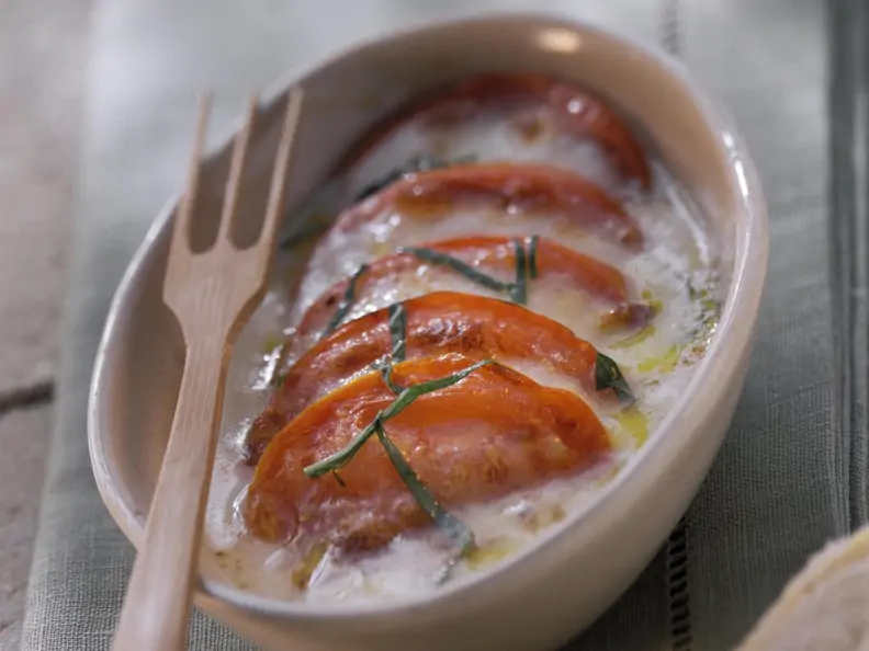 Tomaten-Mozzarella-Auflauf