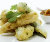 Zucchini in Tempurateig