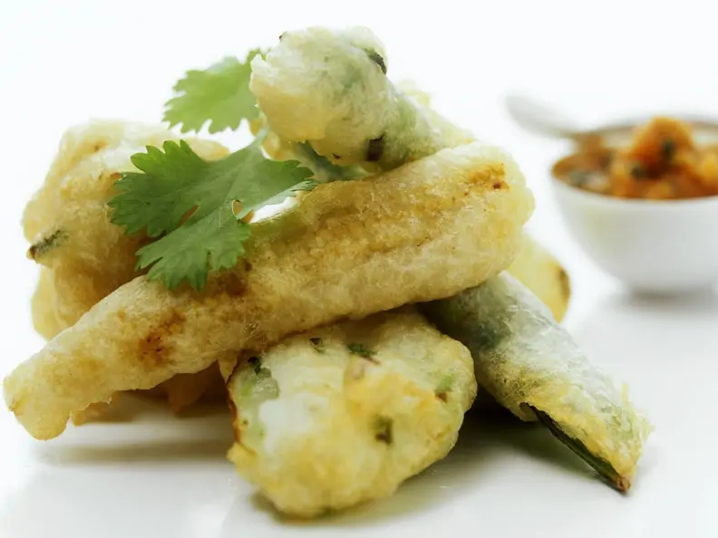 Zucchini in Tempurateig