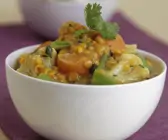 Linsen-Dal mit Blumenkohl