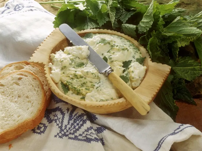 Brennnessel-Frischkäse