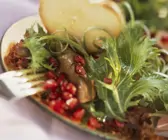 Granatapfel-Entenleber-Salat