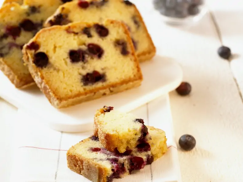 Blaubeerkuchen