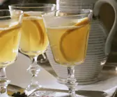 Weißer Glühwein