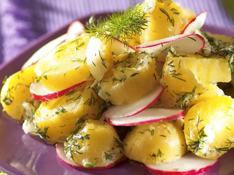 Kartoffel-Radieschen-Salat mit Dill