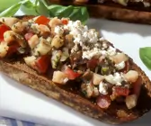 Röstbrot mit Matjestatar