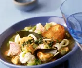 Fischsuppe auf mediterrane Art