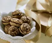 Makronen mit Schokolade