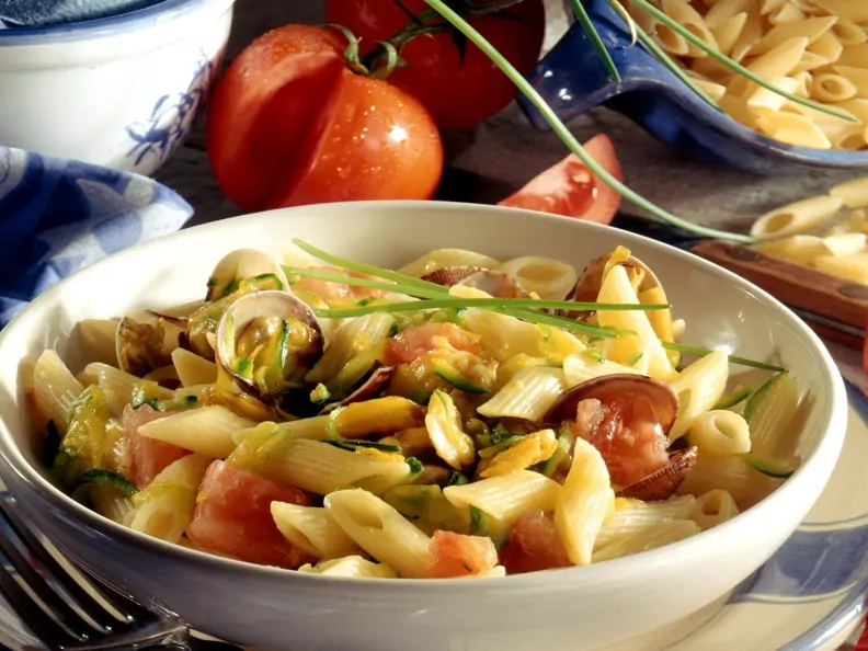 Pasta mit Meeresfrüchten