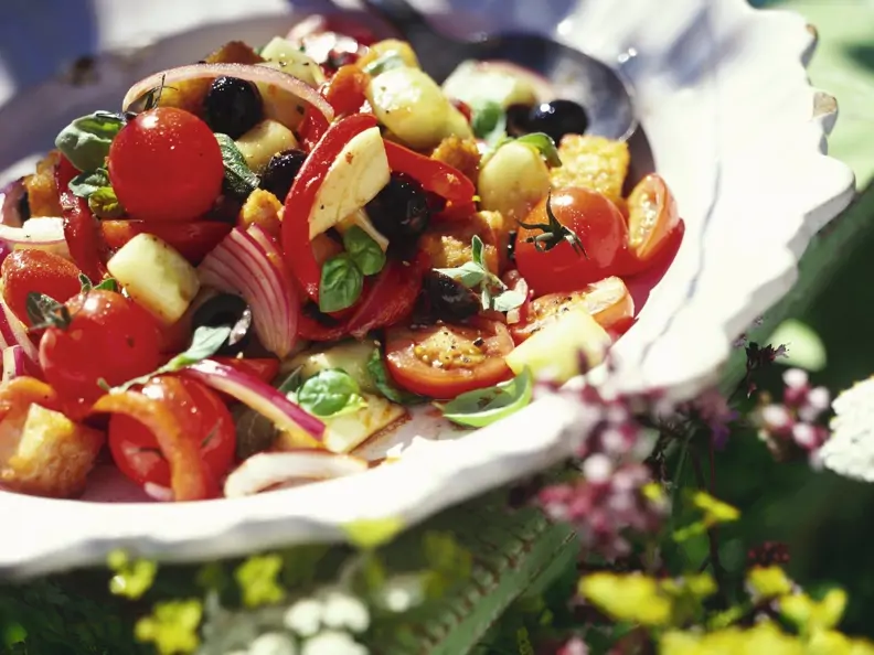 Brot-Gemüse-Salat aus der Toskana