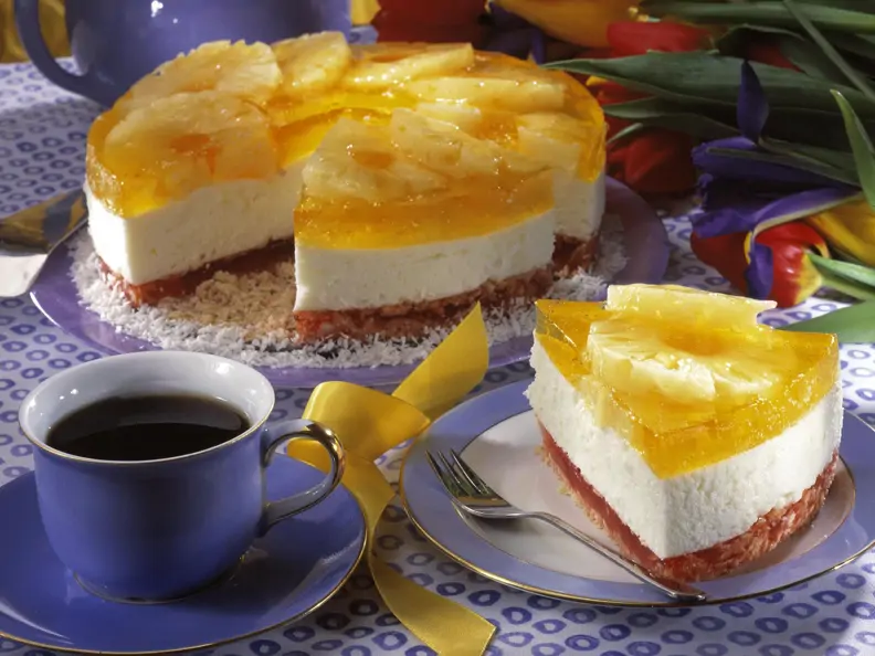 Ananas-Käsekuchen