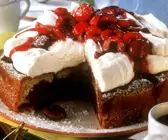 Kirschkuchen mit Quark-Topping
