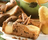 Schokokuchen mit Birne