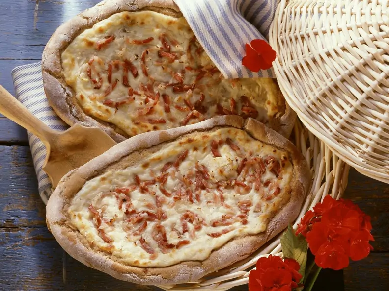 Vollkorn Flammkuchen