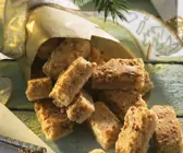 Nussriegel zu Weihnachten