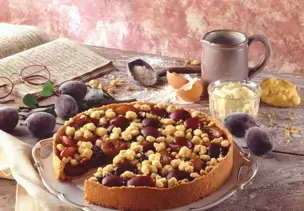 Zwetschgen-Streuselkuchen