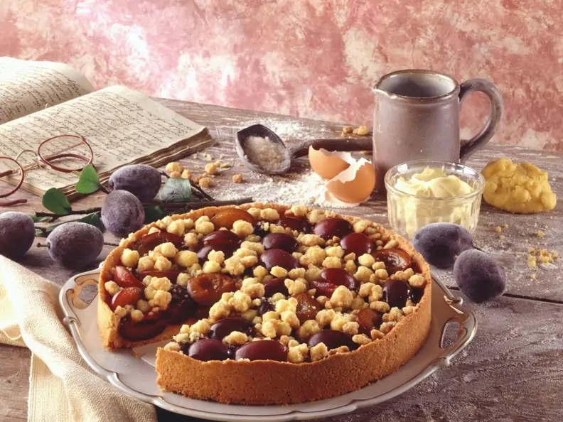 Zwetschgen-Streuselkuchen