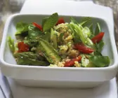 Couscous-Spargel-Salat mit Minze