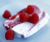 Himbeerparfait mit Vanille