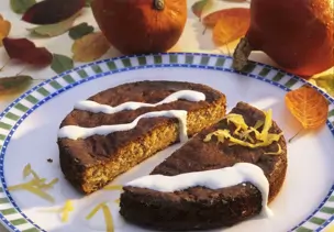 Süßer Kürbiskuchen