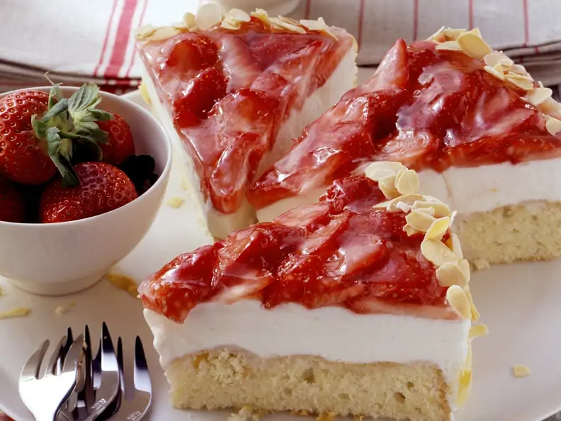 Erdbeertorte mit Quarkcreme