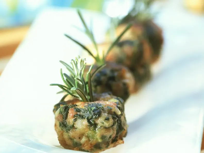 Krabben-Zucchini-Klößchen