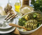 Fächerkartoffeln mit Pesto