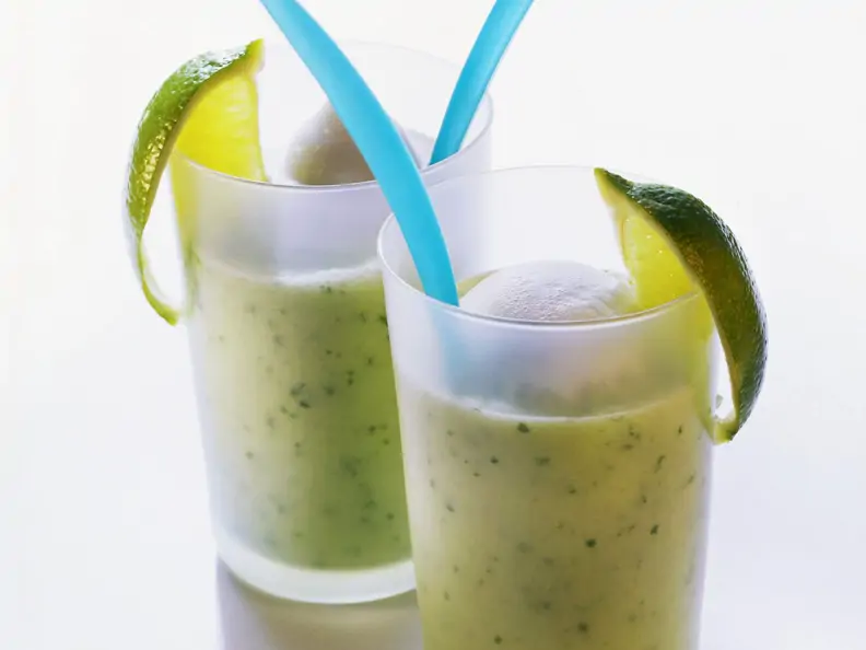Gurken-Drink mit Joghurt