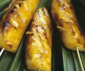 Gegrillte Honig-Ananas