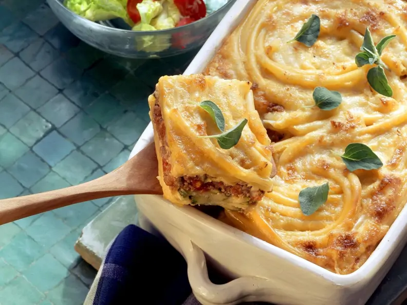 Nudelgratin