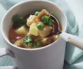 Vegetarischer Erbsentopf