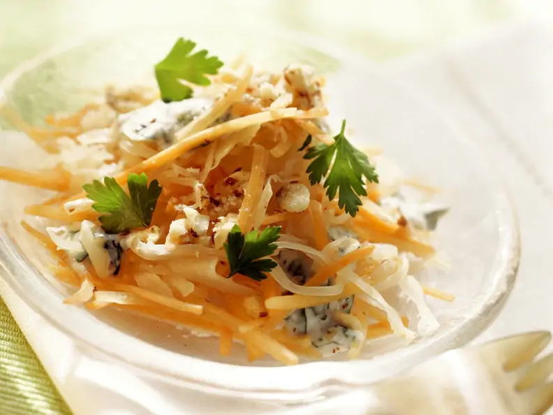 Sauerkraut-Karotten-Salat