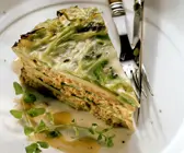 Wirsingkuchen mit Hackfleisch