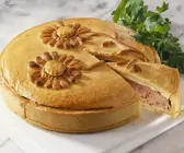 Pastete mit Hackfleischfüllung
