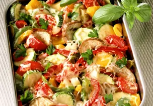 Überbackenes Gemüse (Low Carb)