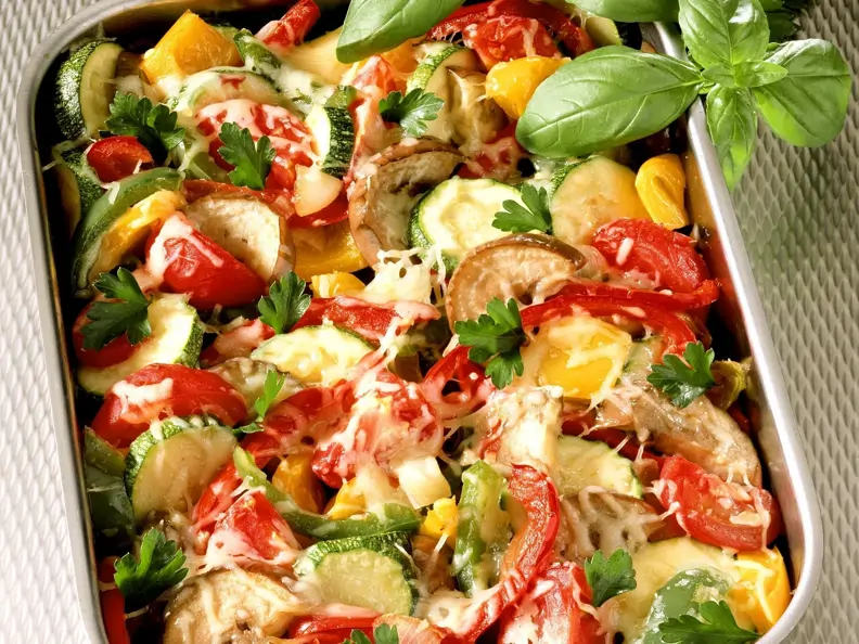 Überbackenes Gemüse (Low Carb)