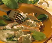 Hähnchenfilet mit Sauerampfersoße