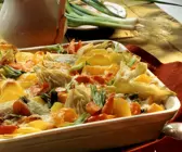 Buntes Gemüsegratin mit Kartoffeln