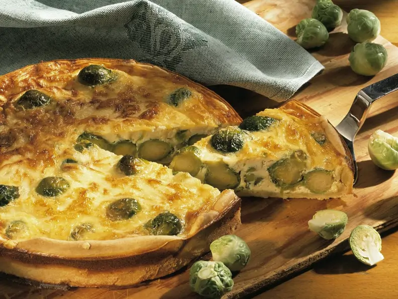 Rosenkohl-Quiche